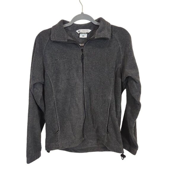 Columbia‎ Women's Benton Springs Full Zip Fleece Jacket in Gray - Size Small - Picture 1 of 5